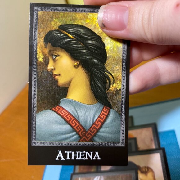 RARE! Percy Jackson Ultimate Guide Hardcover w/ ALL 9 Collectible Trading Cards - Picture 8 of 12